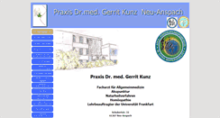 Desktop Screenshot of praxisdrkunz.de